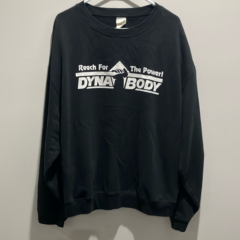 Dyna Body Black Crewneck Sweatshirt